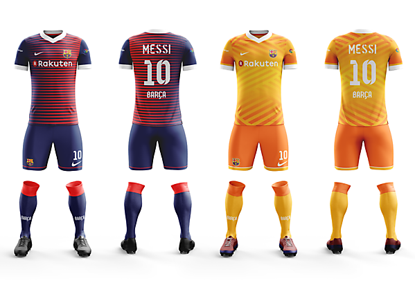 Barcelona Home and Away Concepts 