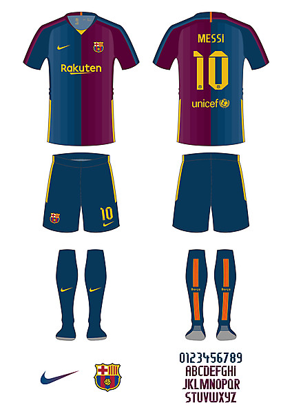 Barcelona home kit