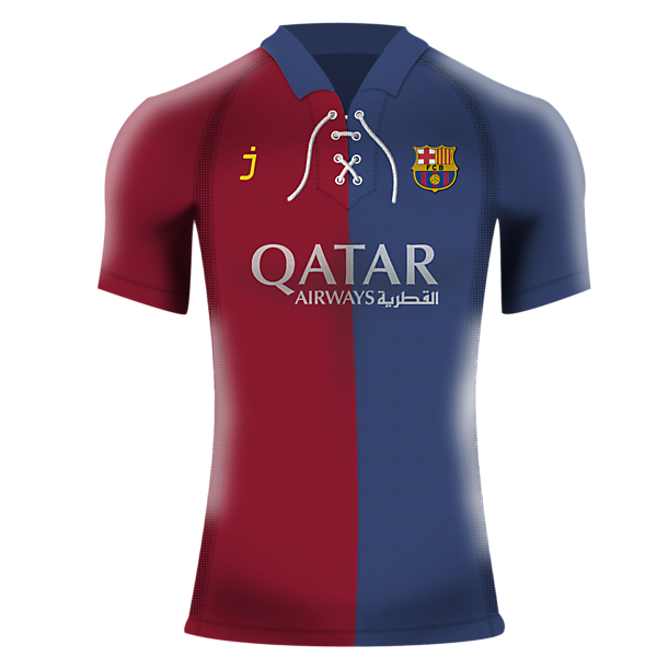 Barcelona Home Shirt by J-sports