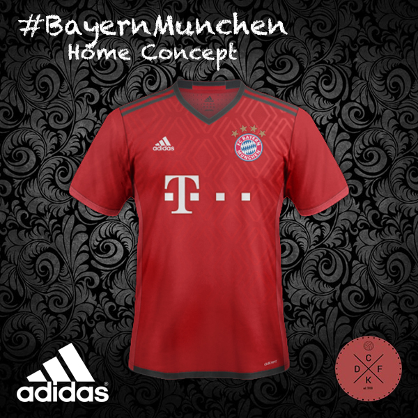 Bayern Home Adidas Concept