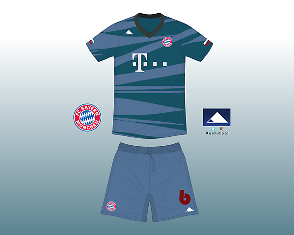 Bayern Munchen away home kit