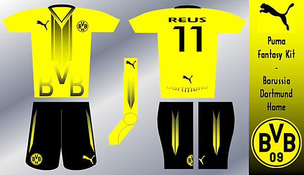 Puma Fantasy Kit - Borussia Dortmund Home