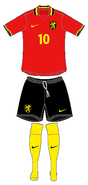 Belgium Nike Home Kit