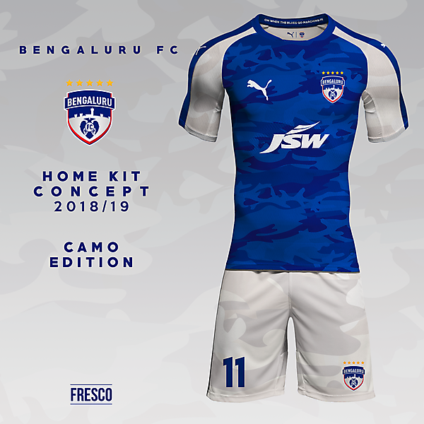 Bengaluru FC Camo-Concept