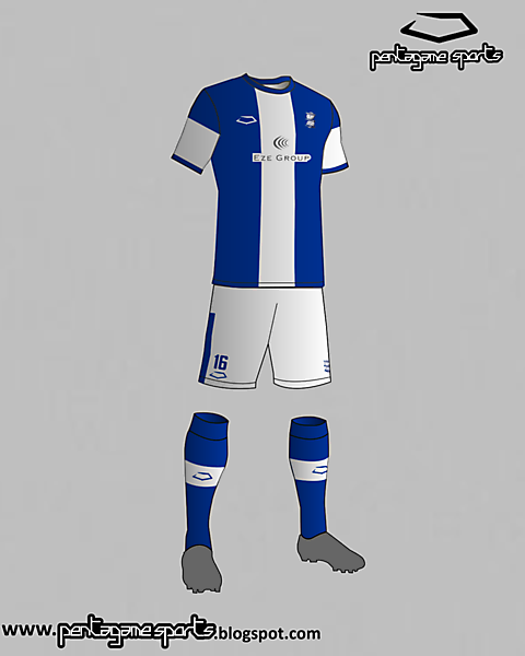 Birmingham City (England) Home Kit 2016