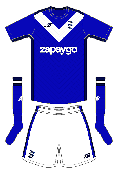 Birmingham City New Balance Home Kit