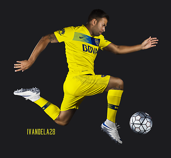 Boca Jrs Away Kit 18