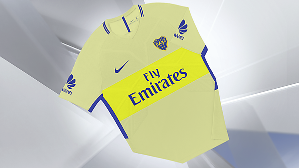 Boca Jrs away Nike