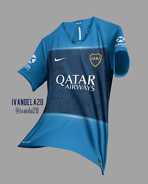 Boca Jrs Global Third Kit Nike