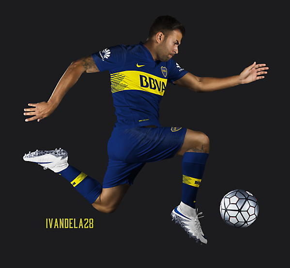 Boca Jrs Home Kit 18