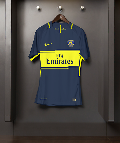 Boca Jrs Home Kit Nike