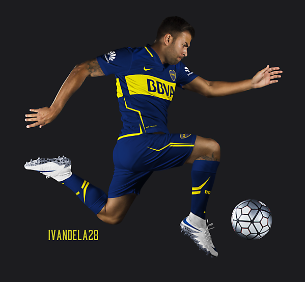 Boca Jrs Home Kit Nike