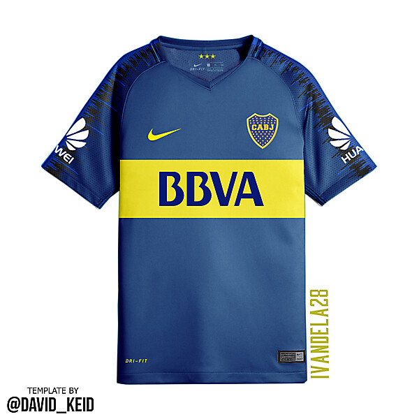 Boca Jrs Home Kit Nike