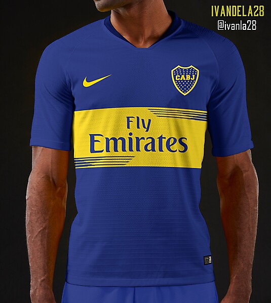 Boca Jrs Home Kit Nike