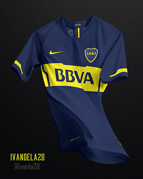 Boca Jrs Home Kit Nike