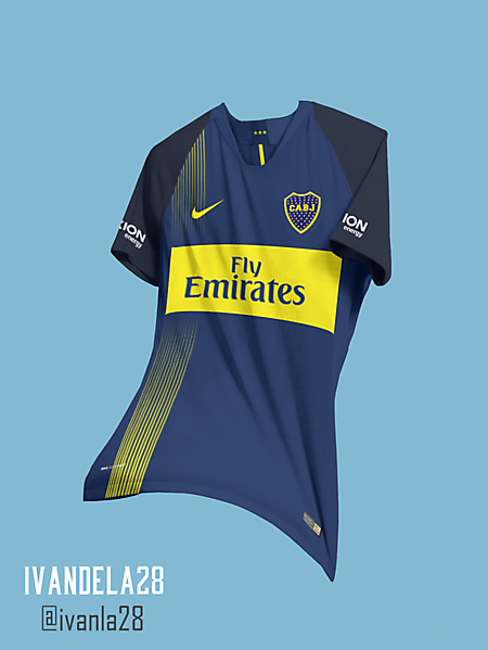 Boca Jrs Home Kit Nike