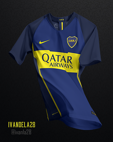 Boca Jrs Home Kit Nike