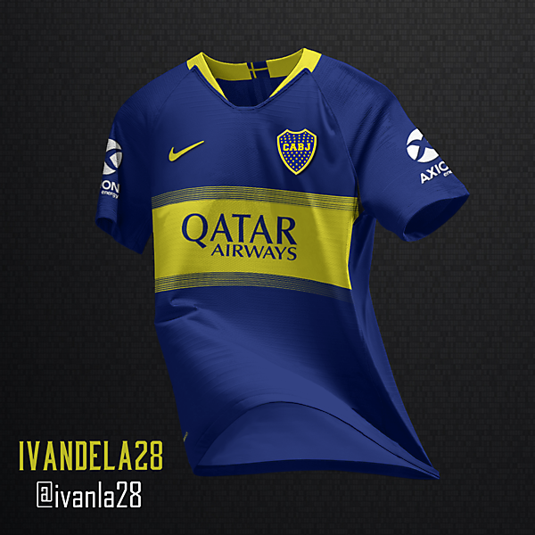 Boca Jrs Home Kit Nike