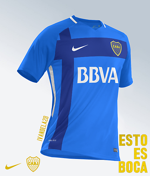 Boca Jrs Third Kit Nike v1