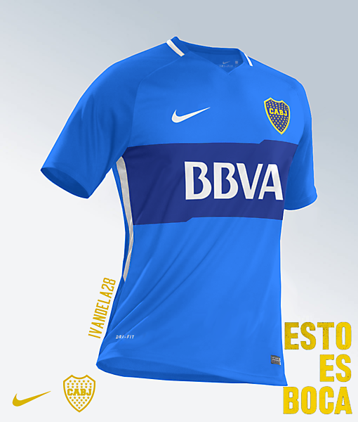 Boca Jrs Third Kit Nike v2