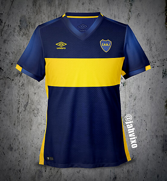 Boca Jrs Umbro jersey