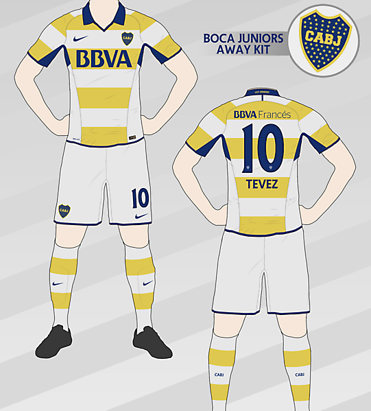 Boca Juniors Away Kit