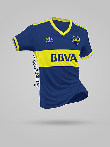 Boca Juniors Home by Umbro