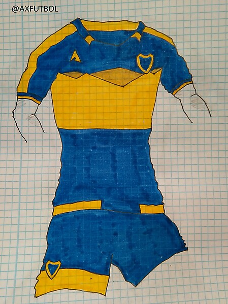 BOCA JUNIORS HOME KIT