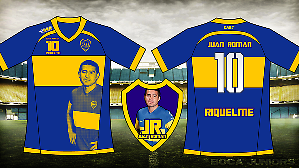 Boca juniors homenaje Riquelme kit