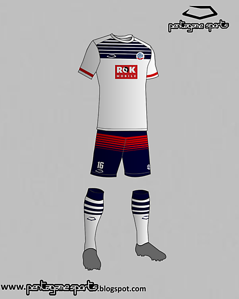 Bolton Wanderers (England) Home Kit 2016