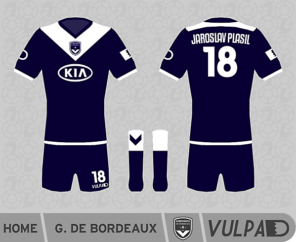 FC Girondins de Bordeaux Home Kit