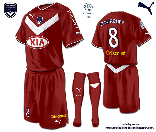 FC Girondins de Bordeaux fantasy third