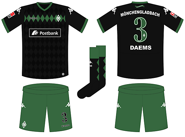 Borussia Mönchengladbach Away Kit