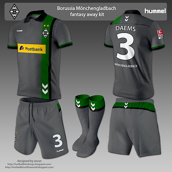 Borussia Monchengladbach home and away