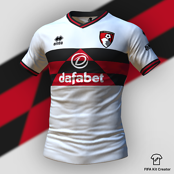 Bournemouth x Errea away concept