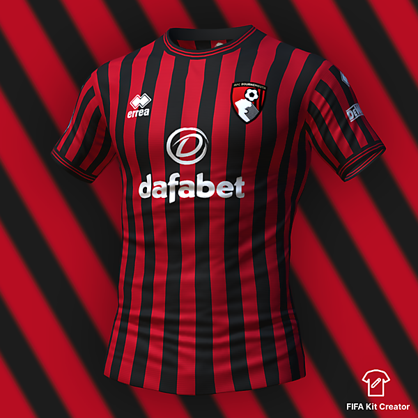 Bournemouth x Errea home concept