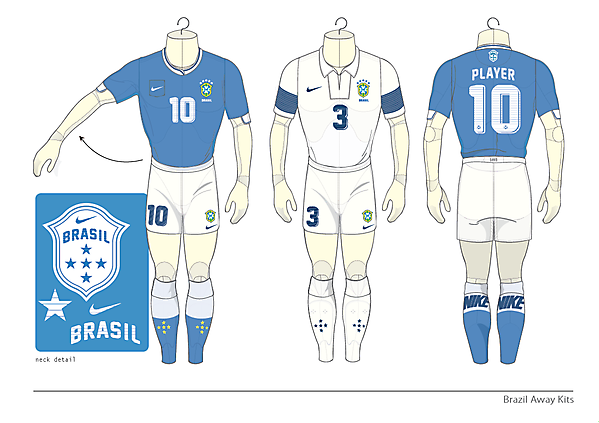 Brasil Away Kits