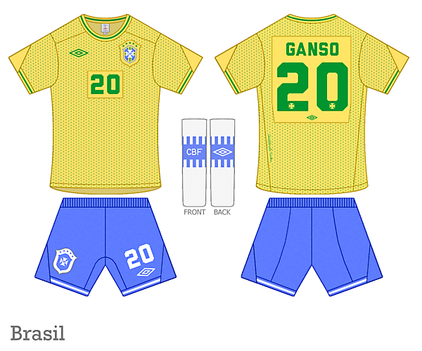 Brazil Adaptato pela Umbro