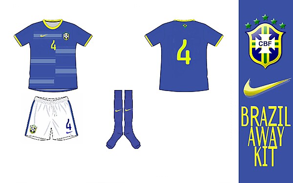 Brazil Away Kit