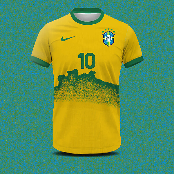 Brazil home shirt concept