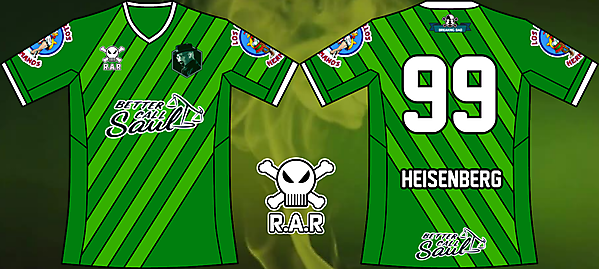 Breaking bad fantasy footbal kit