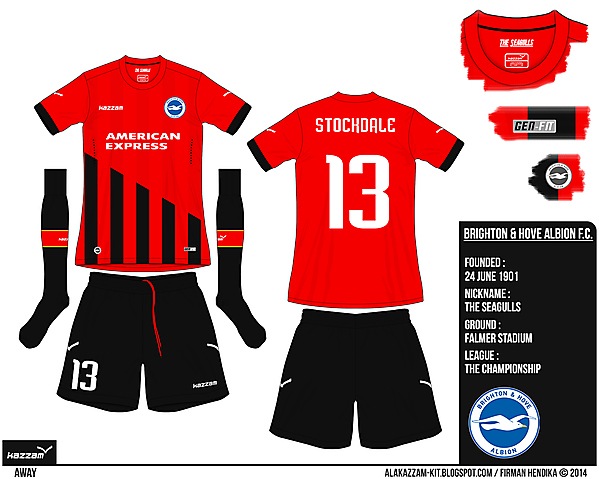 Brighton & Hove Albion Away