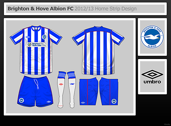 Brighton Home Shirt Design