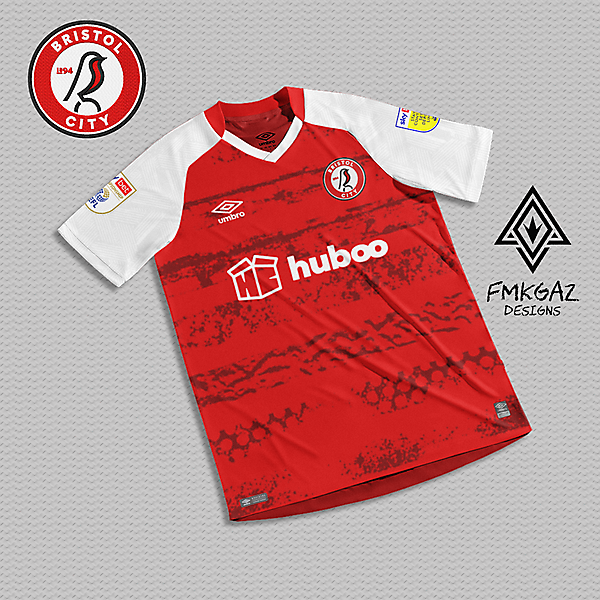 Bristol City Home - Umbro Concept 