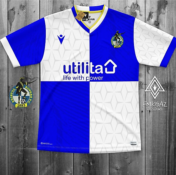 Bristol Rovers Home Kit