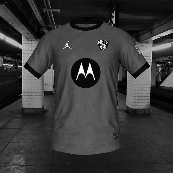 BROOKLYN NETS CONCEPT SOCCER ALTERNATE JERSEY