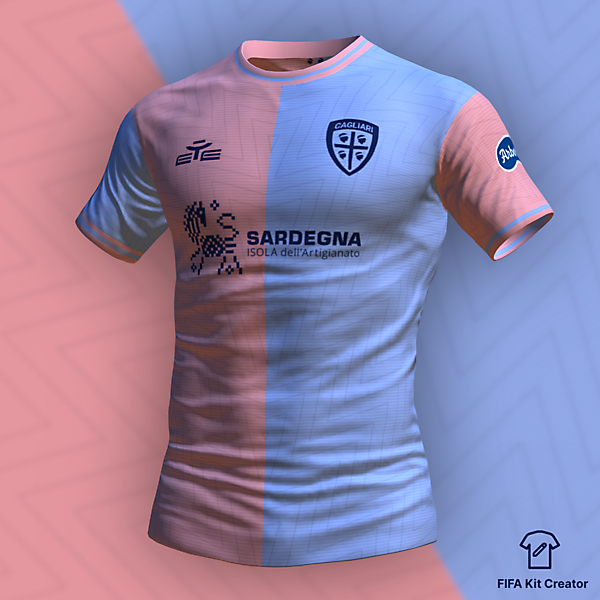 Cagliari away concept