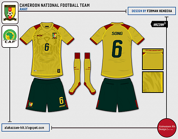 Cameroon Away