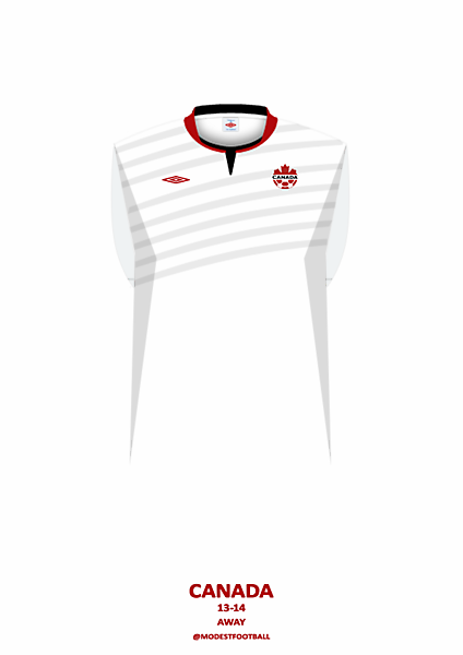 Canada away 13-14