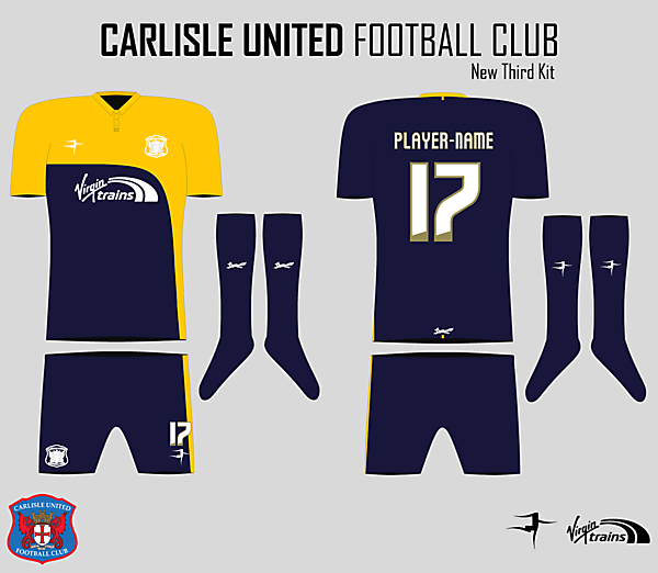 Carlisle United Third Kit